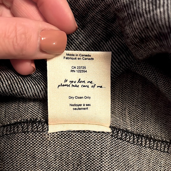 ARITZIA Wilfred Wool Tee // Size XS - Picture 5 of 5